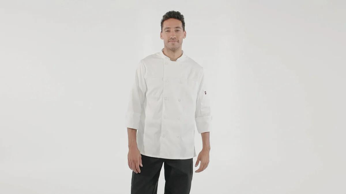 Red Kap Deluxe Airflow Chef Coat