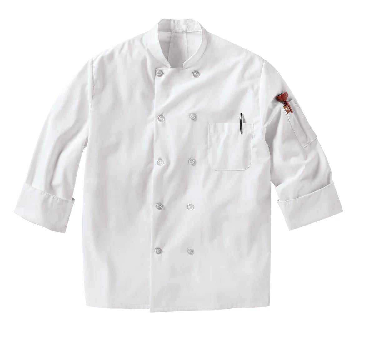 Red Kap Chef Coat with OilBlok + MIMIX®
