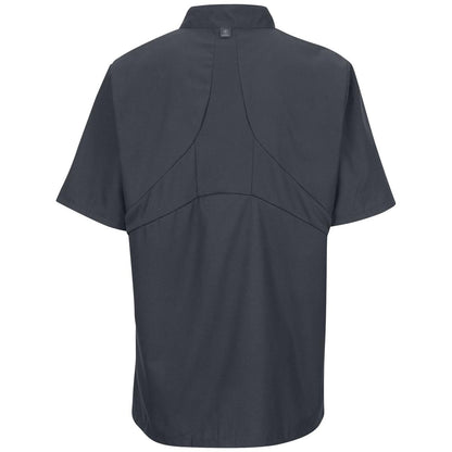 Red Kap Short Sleeve Chef Coat with OilBlok + MIMIX®