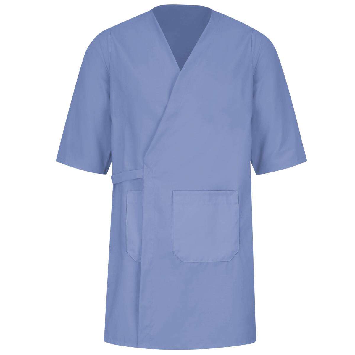 Red Kap Collarless Butcher Wrap with Pockets