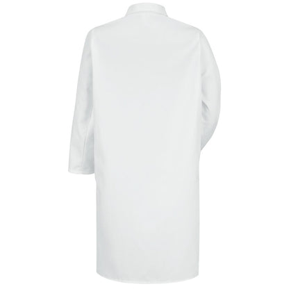 Red Kap Gripper-Front Butcher Frock without Pockets