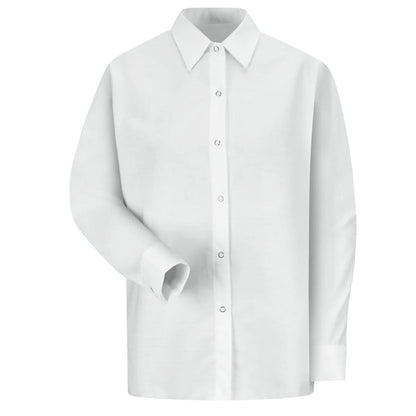 Red Kap Long Sleeve Specialized Pocketless Work Shirt