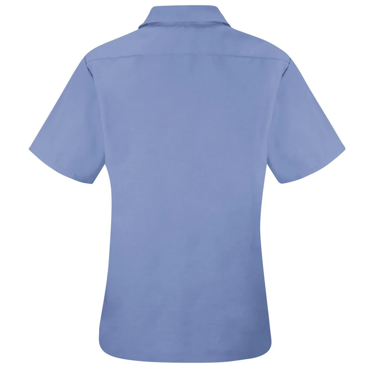Red Kap Short Sleeve Specialized Pocketless Work Shirt
