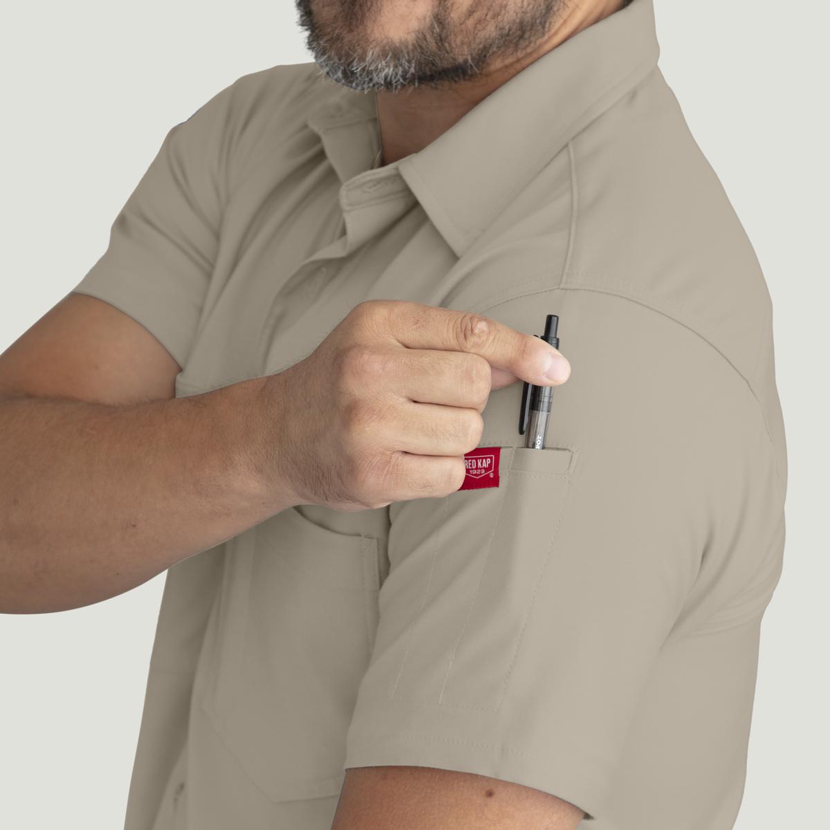 Red Kap Cooling Short Sleeve Work Shirt