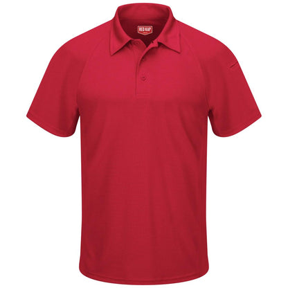 Red Kap Mens Active Polo Short Sleeve Shirt
