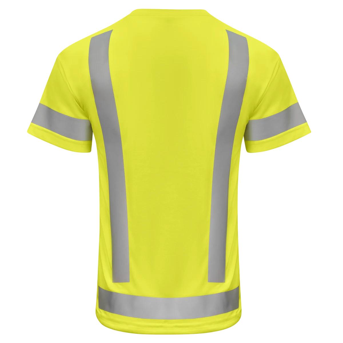 Red Kap Hi-Visibility Short Sleeve Pocket T-Shirt - Type R Class 3
