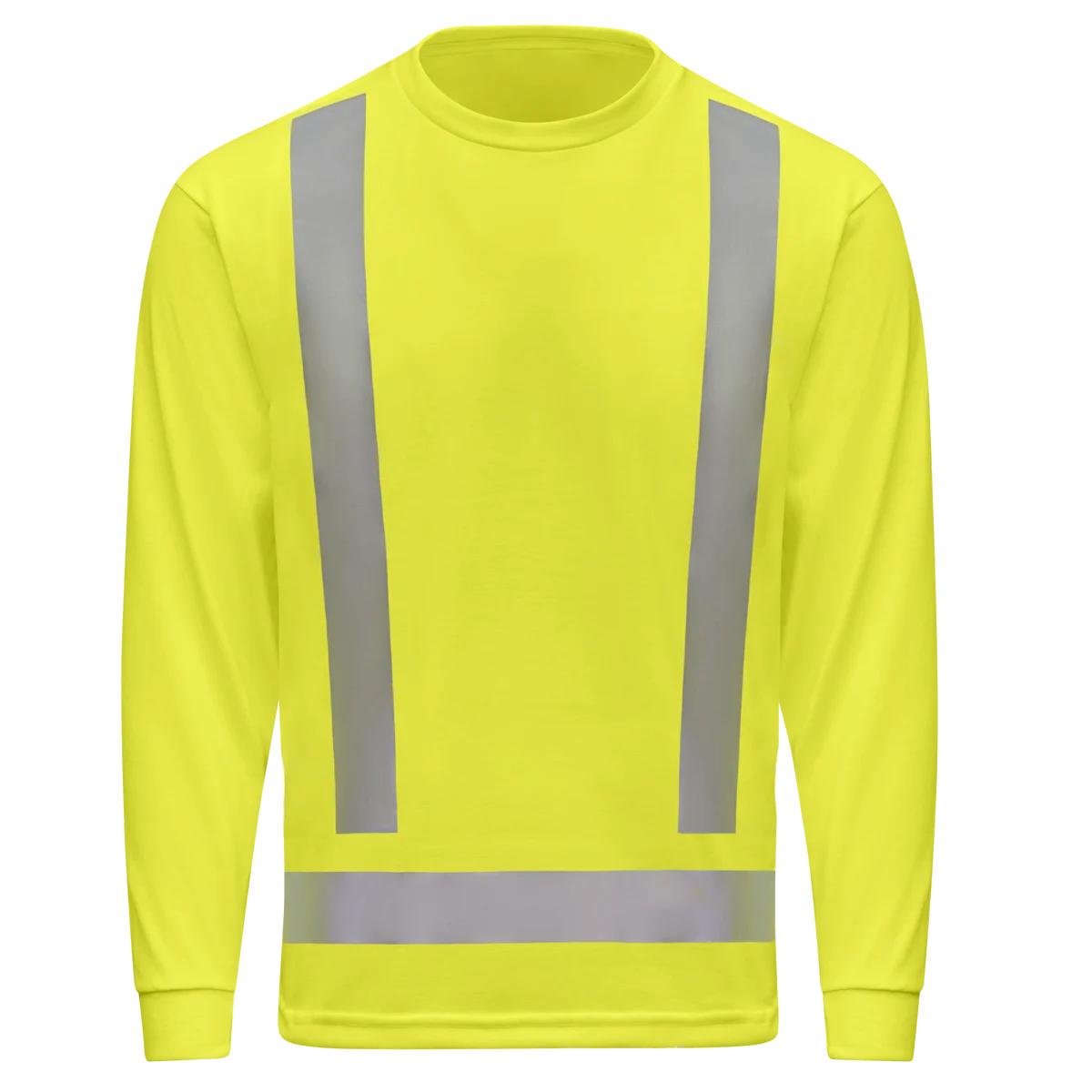 Red Kap Hi-Visibility Long Sleeve T-Shirt - Type R Class 2