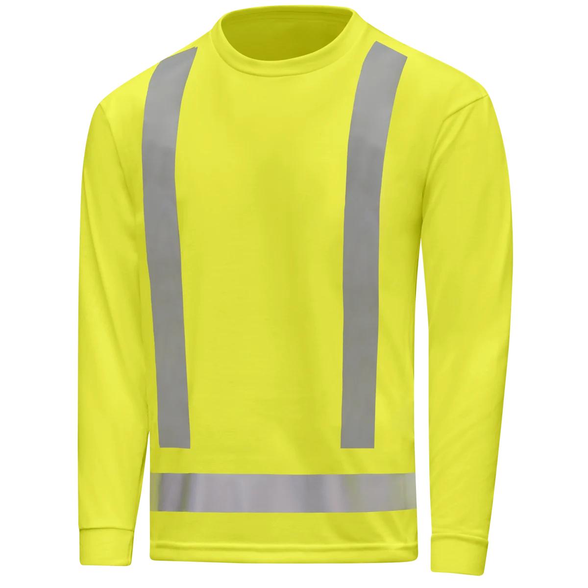 Red Kap Hi-Visibility Long Sleeve T-Shirt - Type R Class 2