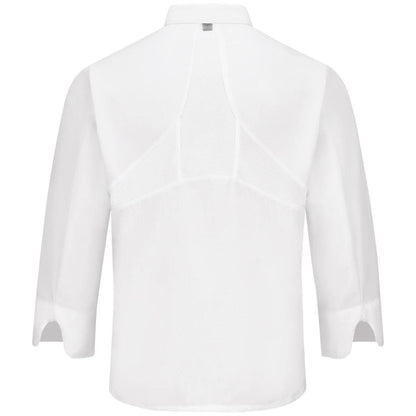 Red Kap Ten Knot Button Chef Coat with OilBlok + MIMIX®