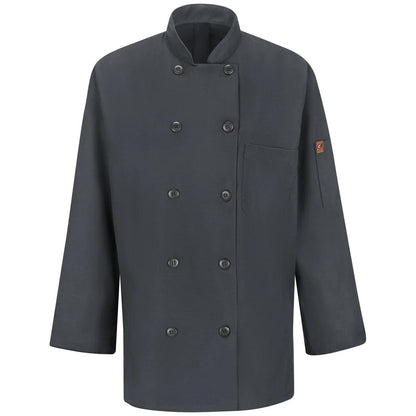 Red Kap Chef Coat with OilBlok + MIMIX®