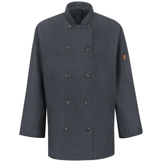 Red Kap Chef Coat with OilBlok + MIMIX®