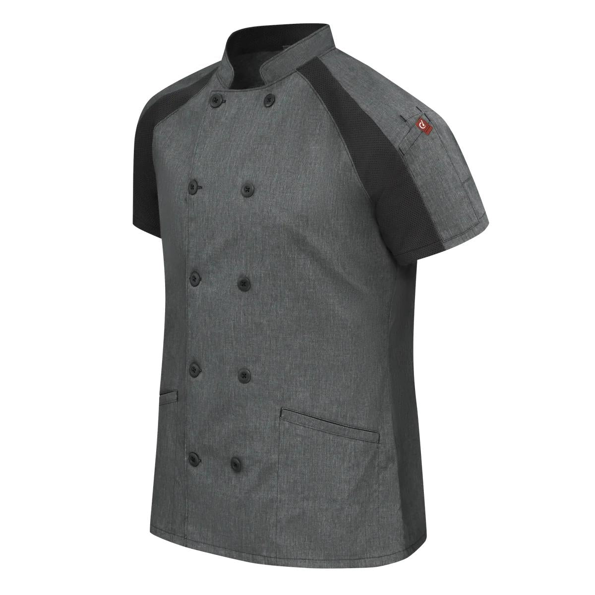 Red Kap Airflow Raglan Chef Coat with OilBlok