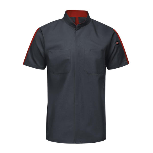 Red Kap Two-Tone Short Sleeve Work Shirt