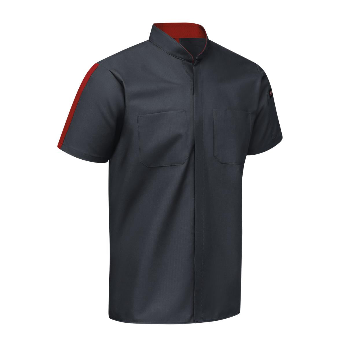 Red Kap Two-Tone Short Sleeve Work Shirt