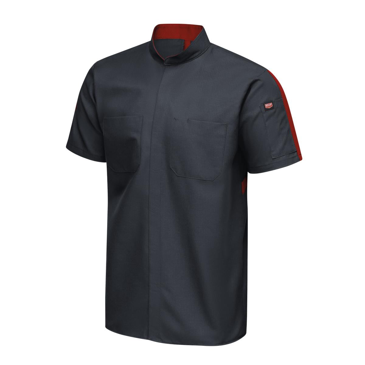 Red Kap Two-Tone Short Sleeve Work Shirt