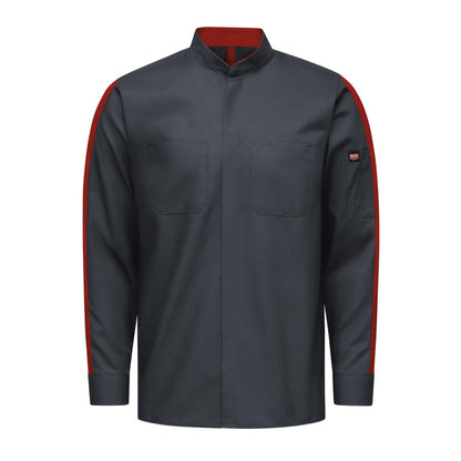 Red Kap Two Tone Long Sleeve Work Shirt - Mens