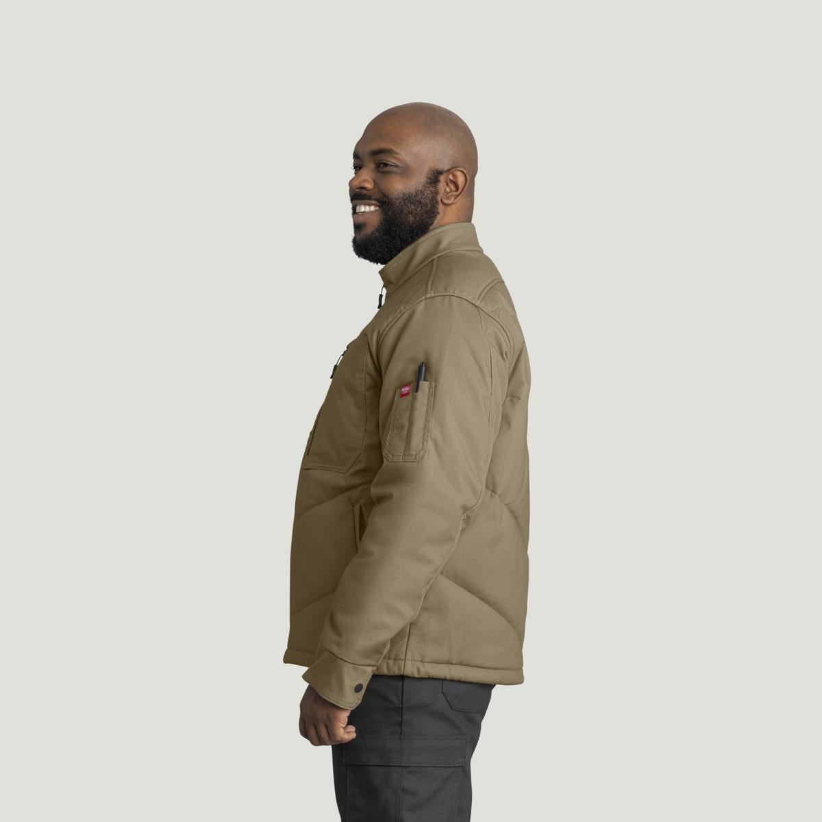Red Kap Insulated Quilted Work Jacket