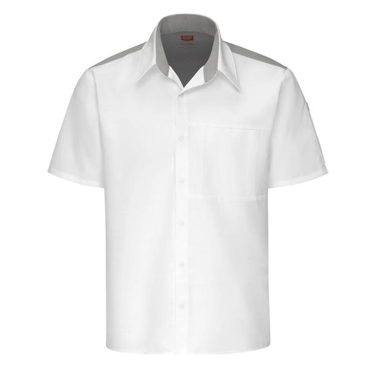 Red Kap Airflow Cook Shirt with OilBlok