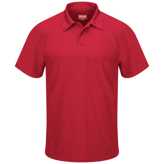 Red Kap Mens Active Polo Short Sleeve Shirt