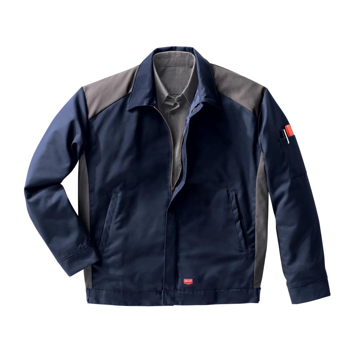 Red Kap Colorblock Mechanic Jacket - Work Coat