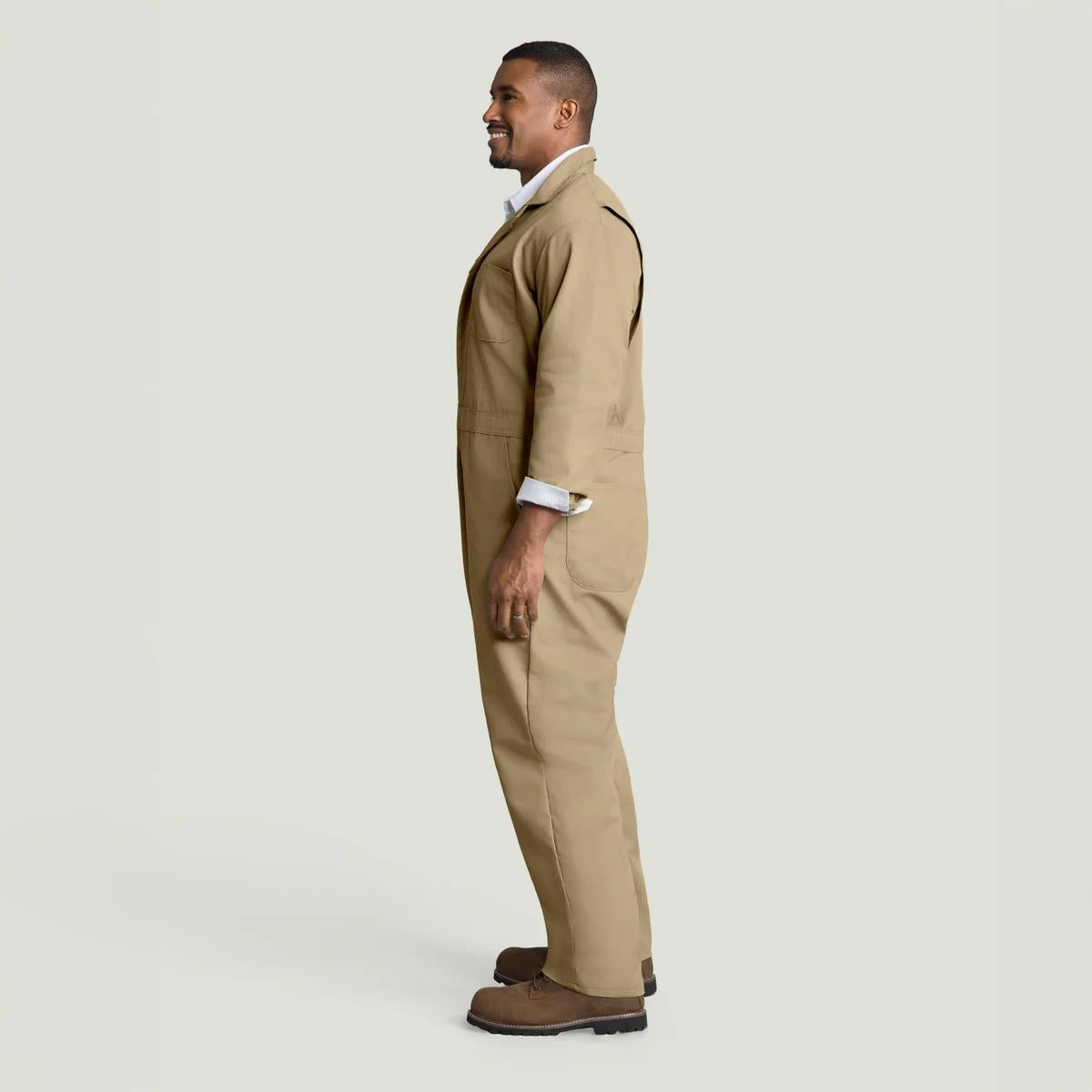 Red Kap Twill Action Back Coverall with Chest Pockets