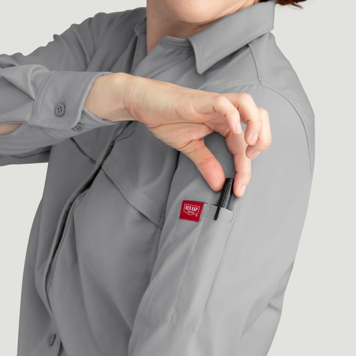 Red Kap Cooling Long Sleeve Work Shirt
