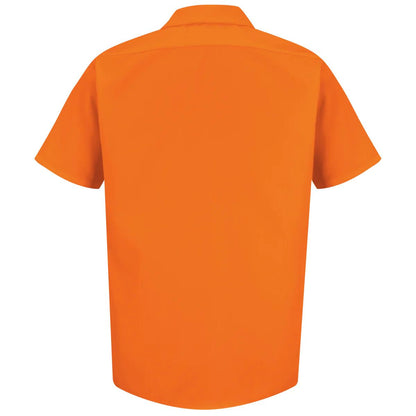 Red Kap Short Sleeve Enhanced Visibility Work Shirt