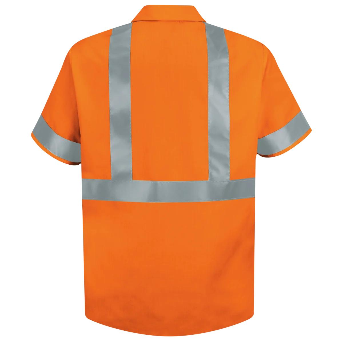 Red Kap Hi-Vis Short Sleeve Shirt - Type R Class 2