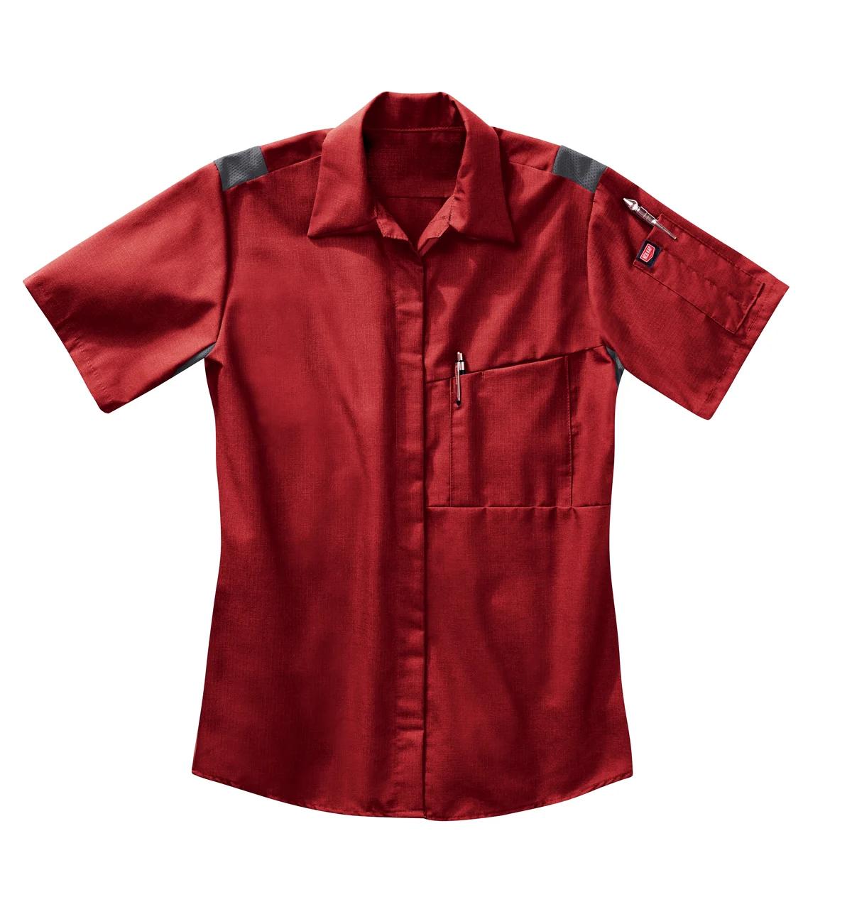 Red Kap Short Sleeve Performance Plus Shop Shirt