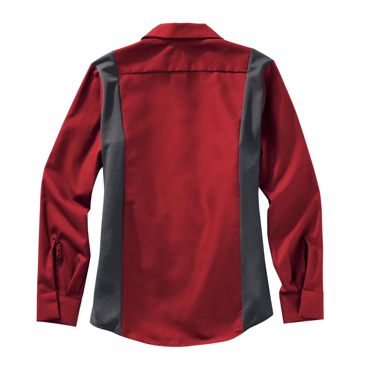 Red Kap Long Sleeve Performance Plus Shop Shirt