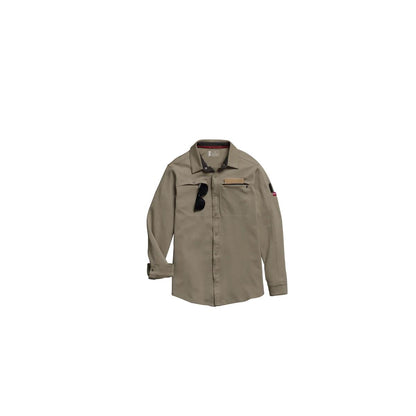 Red Kap Snap Front Jersey Long Sleeve Work Shirt