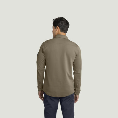 Red Kap Snap Front Jersey Long Sleeve Work Shirt