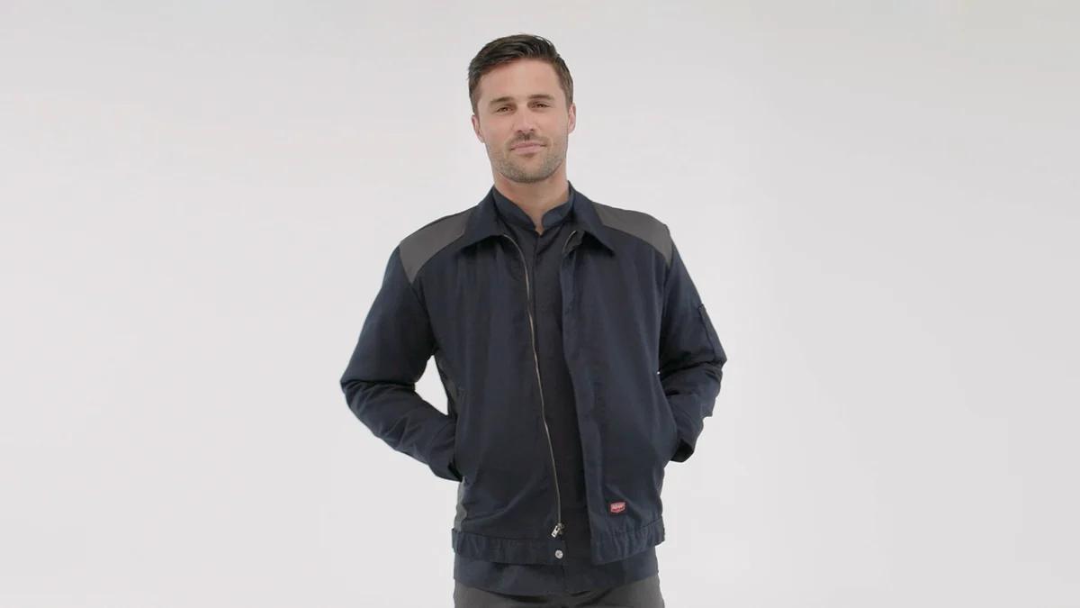 Red Kap Colorblock Mechanic Jacket - Work Coat
