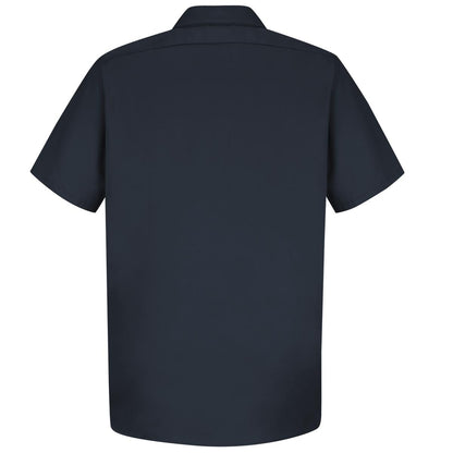 Red Kap Short Sleeve Wrinkle-Resistant Cotton Work Shirt