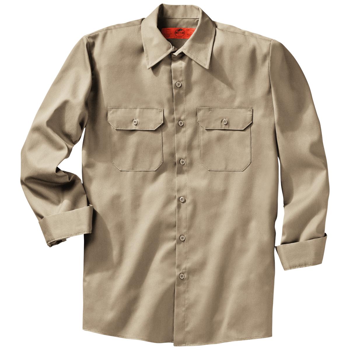 Red Kap Long Sleeve Utility Uniform Shirt