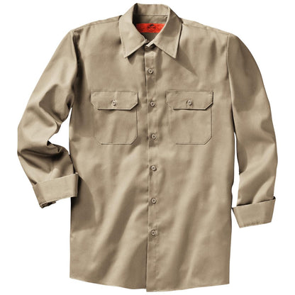 Red Kap Long Sleeve Utility Uniform Shirt