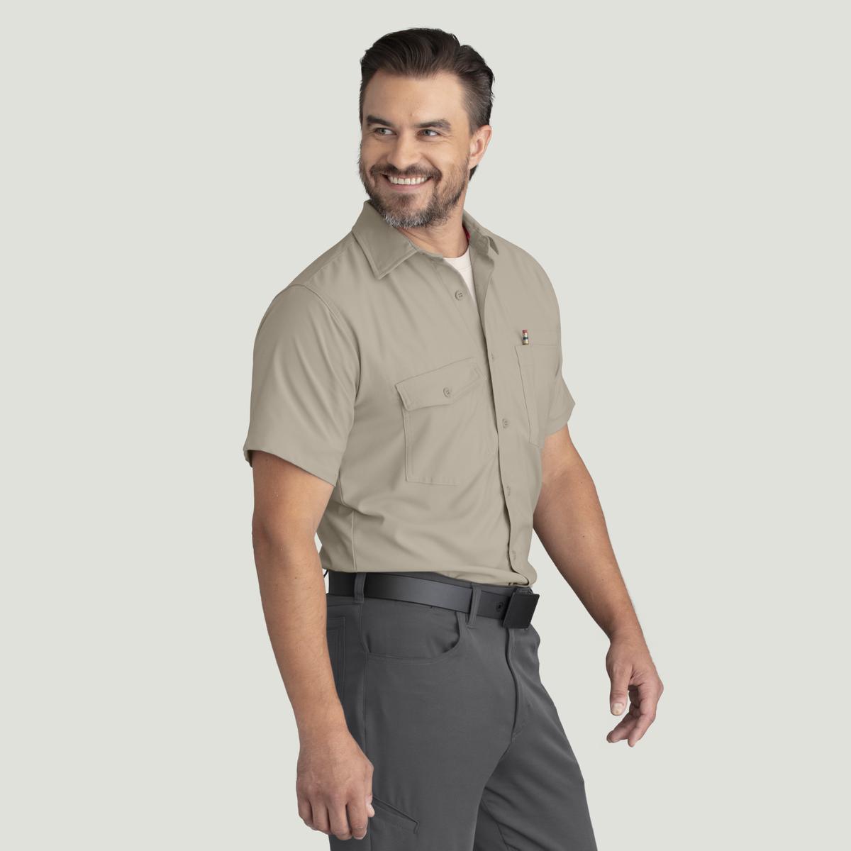 Red Kap Cooling Short Sleeve Work Shirt