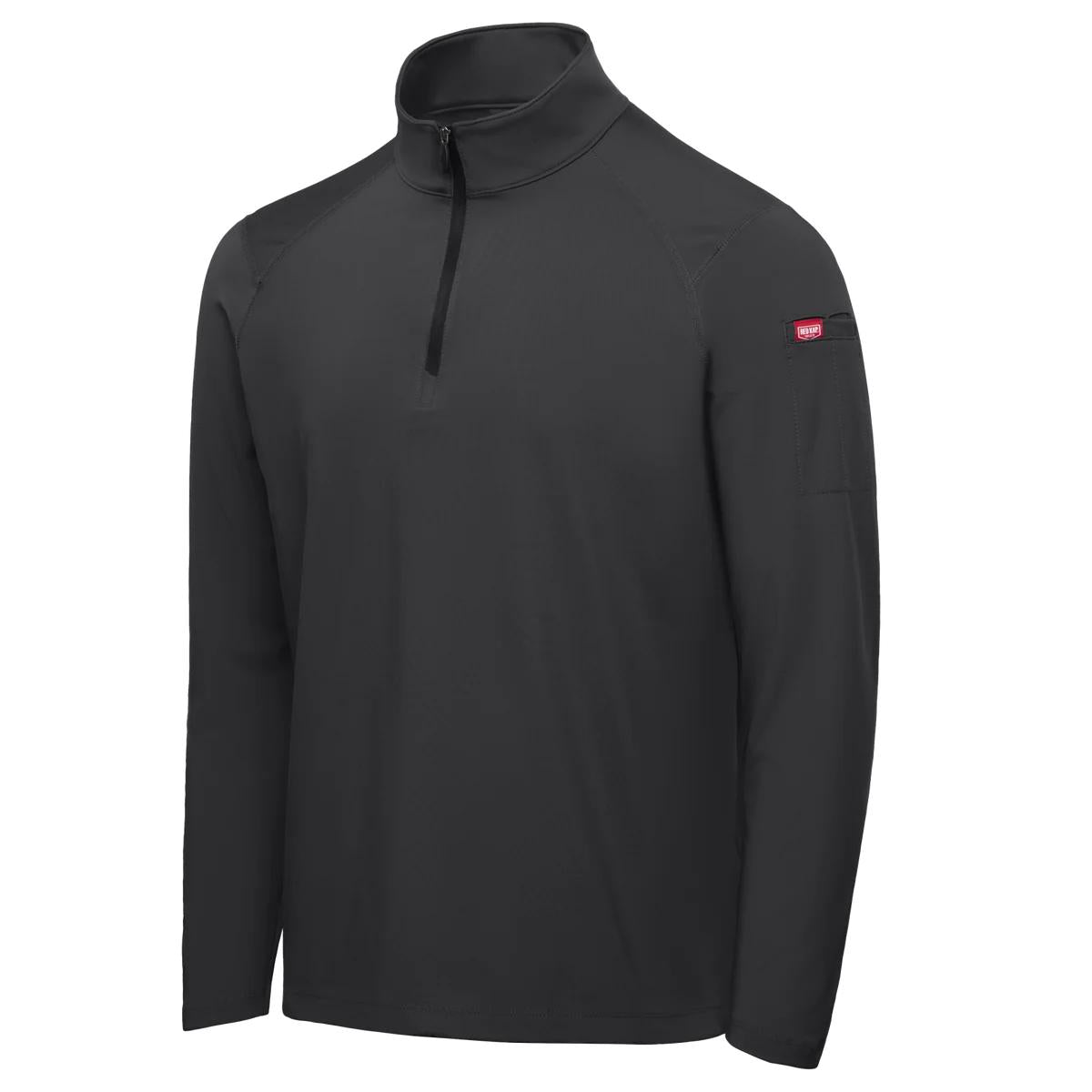 Red Kap Performance Quarter Zip Cadet Collar Pullover