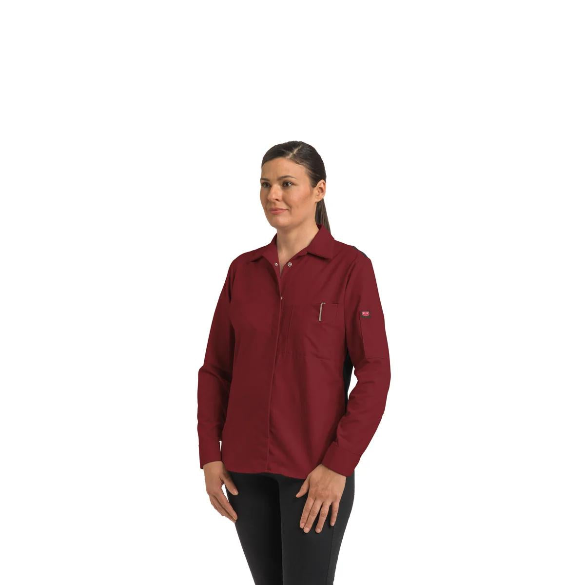Red Kap Long Sleeve Performance Plus Shop Shirt