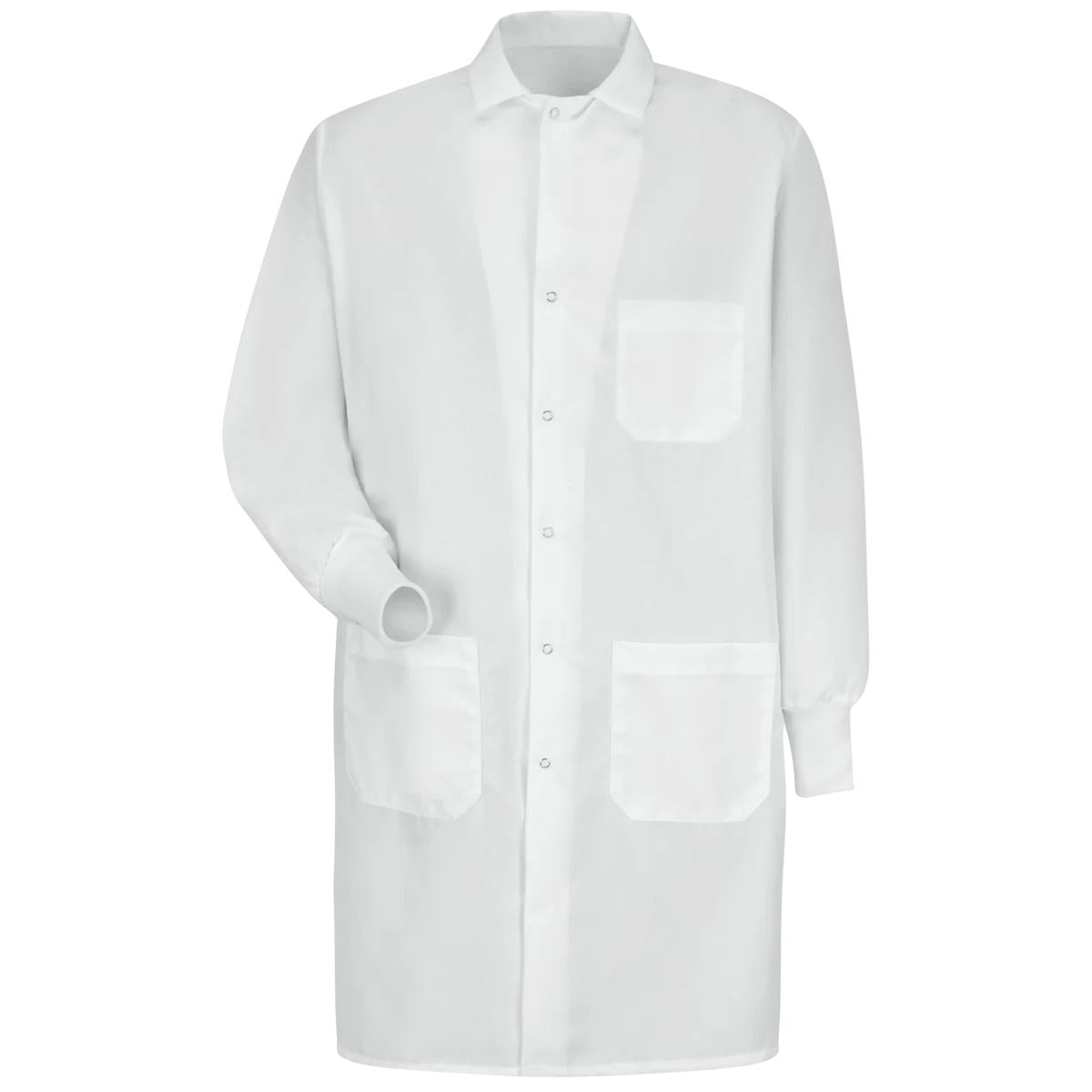 Red Kap Specialized Cuffed Lab Coat - 80% Polyester / 20% Cotton