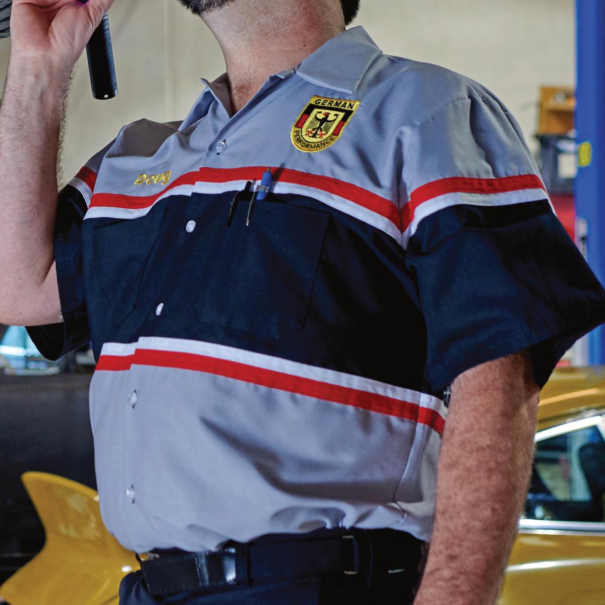 Red Kap Short Sleeve Technician Shirt