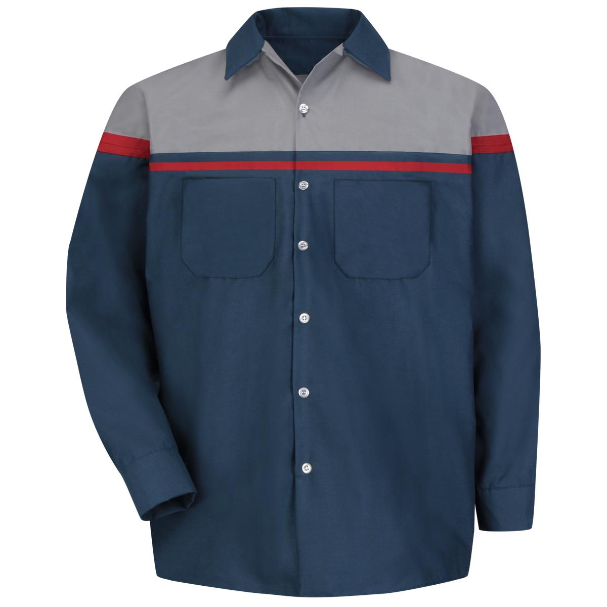 Red Kap Long Sleeve Maintenance Technician Shirt