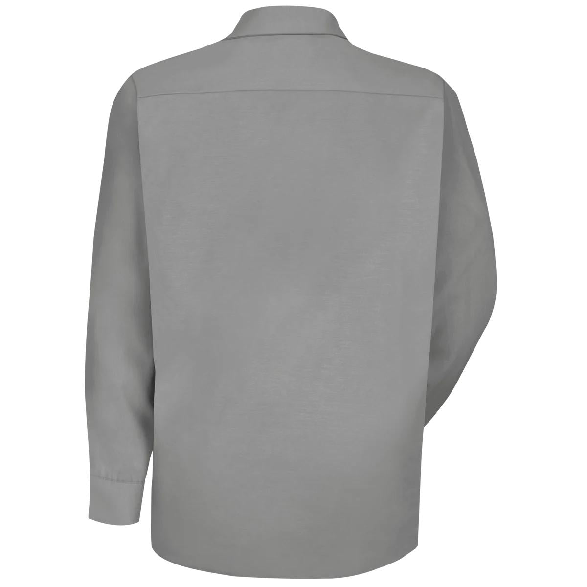 Red Kap Pocketless Work Shirt for Men - Snap Front