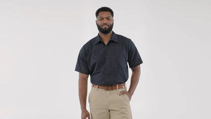 Red Kap Short Sleeve Industrial Work Shirt
