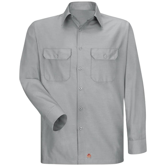 Red Kap Long Sleeve Solid Rip Stop Shirt