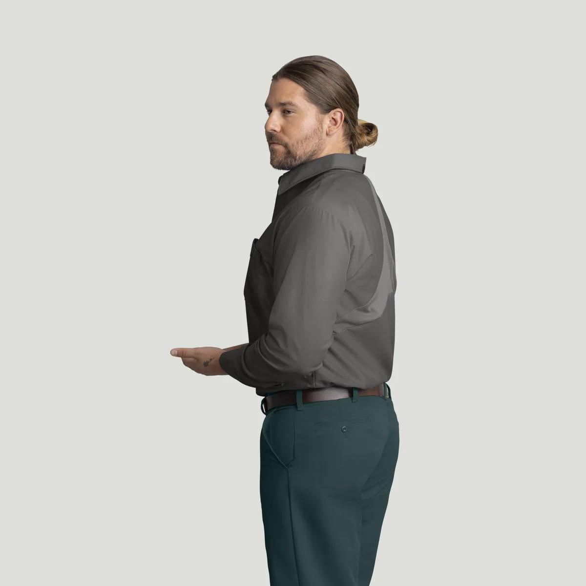 Red Kap Long Sleeve Work Shirt