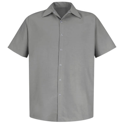Red Kap Short Sleeve Pocketless Work Shirt