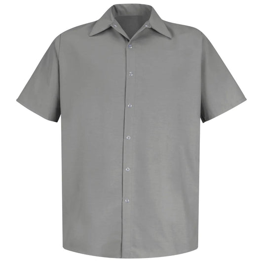 Red Kap Short Sleeve Pocketless Work Shirt