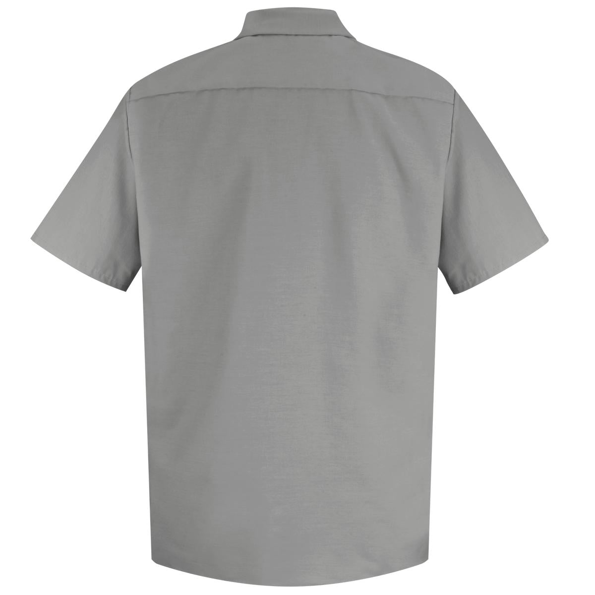 Red Kap Short Sleeve Pocketless Work Shirt