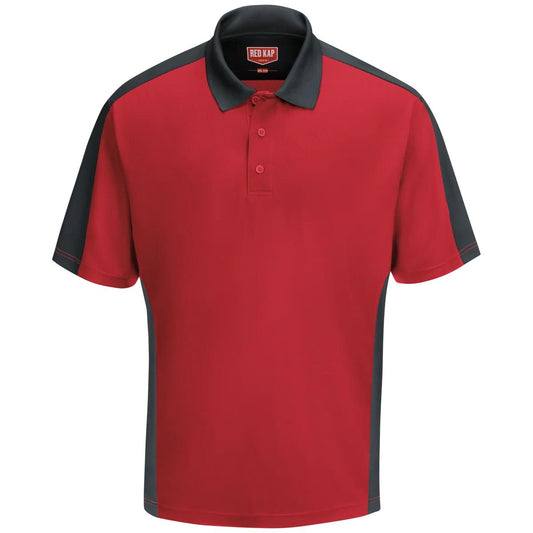 Red Kap Two-Tone Polo - Short Sleeve Performance Knit®